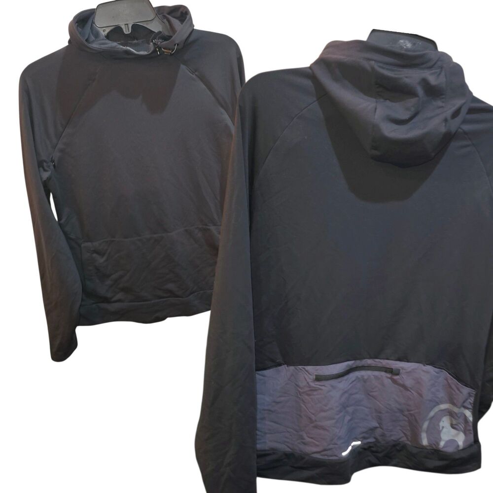 BACKCOUNTRY Sz M HERO DIRT Mountain Biking Pullover Dri Fit Rayon Sweater